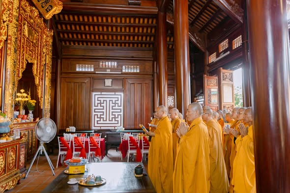 Lễ Khai Giảng Khoá An Cư Kết Hạ